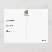 Niet grappig! briefkaart (Achterkant)