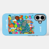 Niet grappig iPhone stoere telefoon geval Case-Mate iPhone Case (Achterkant (horizontaal))