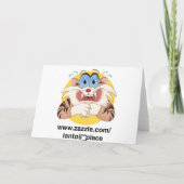 Niet grappig kaart (Achterkant)