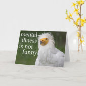 niet grappig kaart (Gele Bloem)