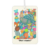 Niet grappig! luchtverfrisser (Voorkant)