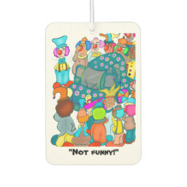 Niet grappig! luchtverfrisser