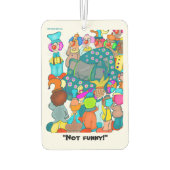 Niet grappig! luchtverfrisser (Achterkant)