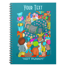 Niet grappig! Spiraal Notitieboek