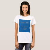 Niet grappig t-shirt (Voorkant volledig)