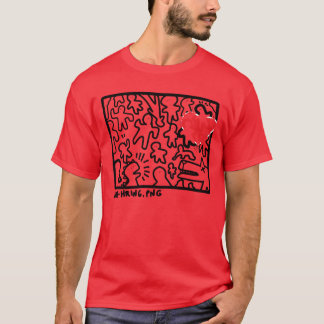 Niet grappig zijn t-shirt