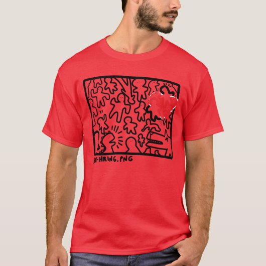 Niet grappig zijn t-shirt (Voorkant)
