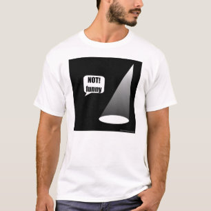 Niet grappige theaterverlichting Mannen Licht T's T-shirt