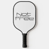 Niet gratis pickleball paddle (Voorkant)