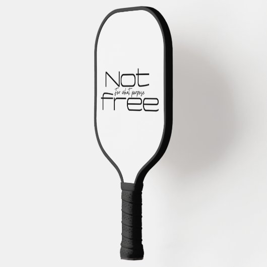 Niet gratis pickleball paddle (Links)