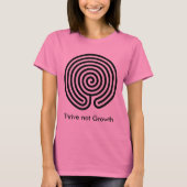 Niet groeien t-shirt (Voorkant)