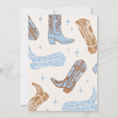 Niet haar eerste Rodeo Baby shower Kaart (Achterkant)