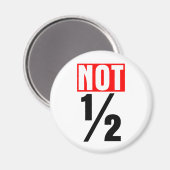 Niet half magneet (Voorkant / Achterkant)