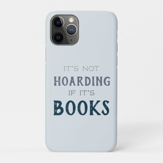 "Niet hamsteren als het boeken zijn" Grappige boek Case-Mate iPhone Case (Achterkant)