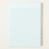 "Niet haten, mediteren" | Vreedzame kikker en bloe Planner (Achterkant)