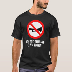 Niet helemaal het teken: geen tand van de eigen pa t-shirt