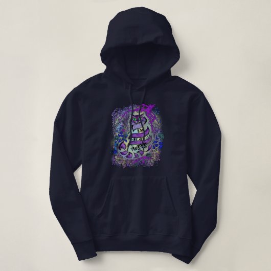 Niet helemaal hier, Crazy Cat Hoodie (Design voorkant)