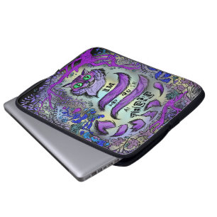 Niet helemaal hier, Crazy Cat Laptop Sleeve