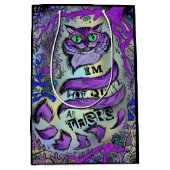 Niet helemaal hier, Crazy Cat Medium Cadeauzakje (Voorkant)