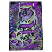 Niet helemaal hier, Crazy Cat Medium Cadeauzakje (Achterkant)