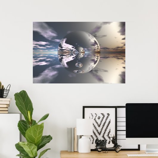 Niet helemaal oneindig poster (Thuiskantoor)