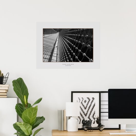 NIET herfsten - weg Poster (Thuiskantoor)