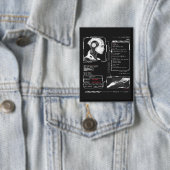 Niet herkend - Techno-Brutalist Streetwear Design Button (Insitu)