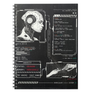 Niet herkend - Techno-Brutalist Streetwear Design Notitieboek