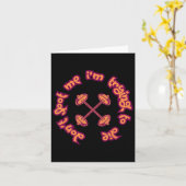 Niet herkennen Ik probeer te sterven Gym Bodybuild Kaart (Gele Bloem)