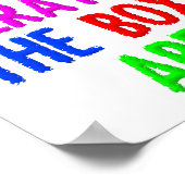 Niet het Brighest Crayon Funny Poster (Hoek)