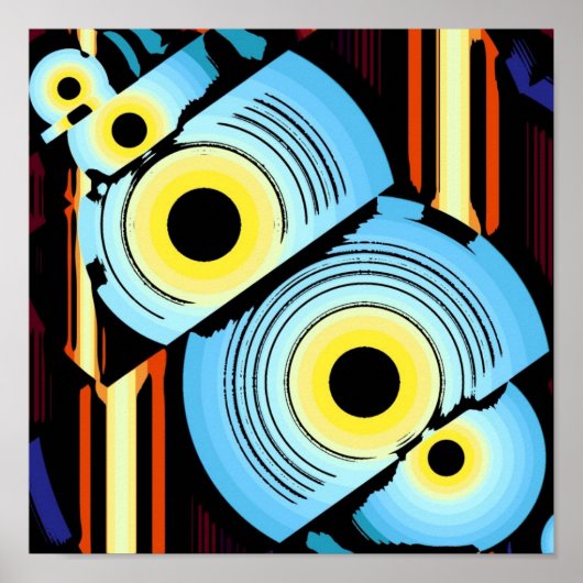 Niet het plein. poster (Voorkant)