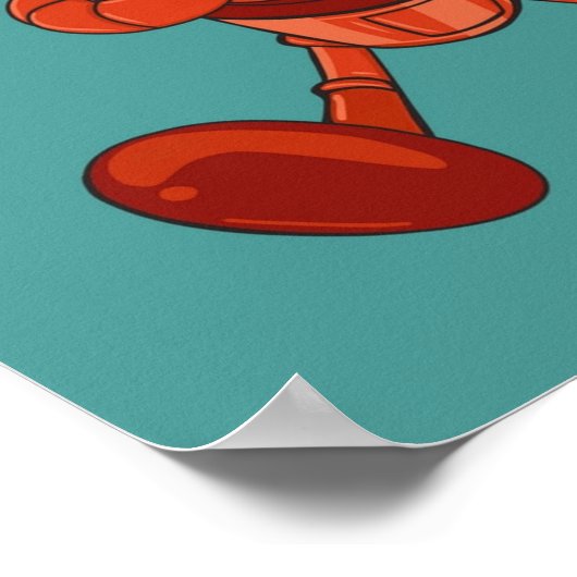 Niet het robots karakter van Ulysse 31 Poster (Hoek)