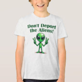 Niet het vreemdelingen T-shirt uitzetten (Voorkant)