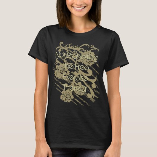 Niet het vrije gebruik daarvan verbieden t-shirt (Voorkant)