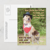 Niet hetzelfde zonder jou... briefkaart (Voorkant / Achterkant)