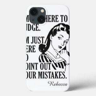 "Niet hier om"hoesjes van het douanenaamapparaat t Case-Mate iPhone Case