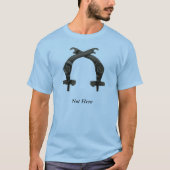 Niet hier t-shirt (Voorkant)