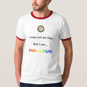 Niet homo, gewoon FAB (lgbt bondgenoot) T-shirt