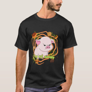 Niet hongerig De chagrijnige biggetje V4 T-shirt