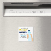 Niet hongerig, gewoon verveeld magneet (Insitu (Vaatwasser))