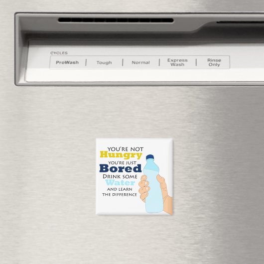 Niet hongerig, gewoon verveeld magneet (Insitu (Vaatwasser))