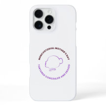 Niet-hoofdbewoner Moeder Telefoonhoesje Met Logo
