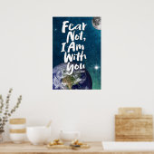 NIET - Hoop God Jezus - Isaiah 41:10 - Ruimte Poster (Keuken)