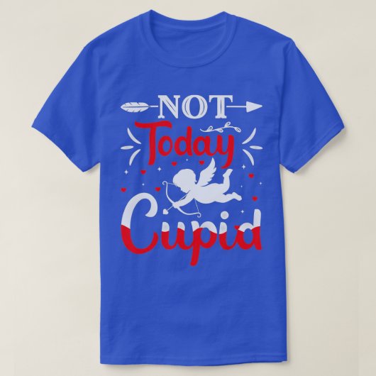 Niet-huidige Cupid Valentijnsdag Cupid Lover T-shirt (Design voorkant)