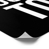 Niet huilen - Husttle succes Motivatie Poster (Hoek)