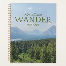 Niet iedereen die afdwaalt is een verloren planner