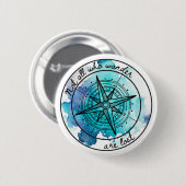 Niet iedereen die afdwaalt is verloren Button (Voorkant /achterkant)