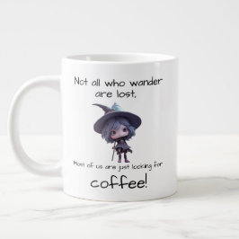 Niet iedereen die afdwaalt is verloren, grote koffiekop