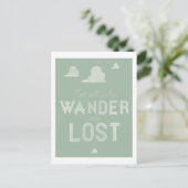 Niet iedereen die de ander verliest briefkaart (Staand voorkant)