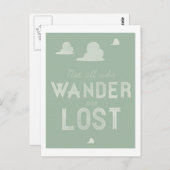 Niet iedereen die de ander verliest briefkaart (Voorkant / Achterkant)